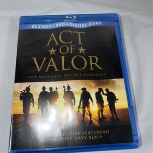 Act of Valor (Blu-ray Disc & Artwork Only, 2012) NO CASE  Ships free  Like new!